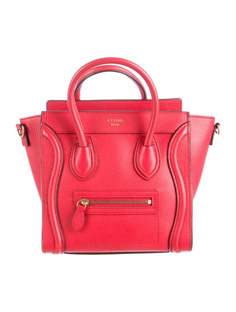 celine red nano bag price|celine nano bag dupe.